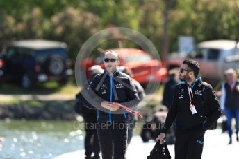World © Octane Photographic Ltd. Formula 1 – Canadian GP. Paddock. ROKiT Williams Racing FW42 – Robert Kubica. Circuit de Gilles Villeneuve, Montreal, Canada. Thursday 6th June 2019.