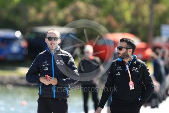 World © Octane Photographic Ltd. Formula 1 – Canadian GP. Paddock. ROKiT Williams Racing FW42 – Robert Kubica. Circuit de Gilles Villeneuve, Montreal, Canada. Thursday 6th June 2019.