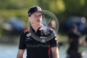 World © Octane Photographic Ltd. Formula 1 – Canadian GP. Paddock. Aston Martin Red Bull Racing RB15 – Max Verstappen. Circuit de Gilles Villeneuve, Montreal, Canada. Thursday 6th June 2019.