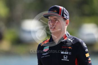 World © Octane Photographic Ltd. Formula 1 – Canadian GP. Paddock. Aston Martin Red Bull Racing RB15 – Max Verstappen. Circuit de Gilles Villeneuve, Montreal, Canada. Thursday 6th June 2019.