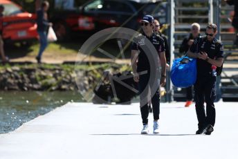 World © Octane Photographic Ltd. Formula 1 – Canadian GP. Paddock. SportPesa Racing Point RP19 – Lance Stroll. Circuit de Gilles Villeneuve, Montreal, Canada. Thursday 6th June 2019.