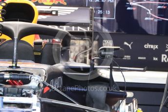 World © Octane Photographic Ltd. Formula 1 – Canadian GP. Pitlane. Aston Martin Red Bull Racing RB15. Circuit de Gilles Villeneuve, Montreal, Canada. Thursday 6th June 2019.