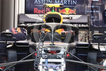 World © Octane Photographic Ltd. Formula 1 – Canadian GP. Pitlane. Aston Martin Red Bull Racing RB15. Circuit de Gilles Villeneuve, Montreal, Canada. Thursday 6th June 2019.