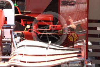 World © Octane Photographic Ltd. Formula 1 – Canadian GP. Pitlane. Scuderia Ferrari SF90. Circuit de Gilles Villeneuve, Montreal, Canada. Thursday 6th June 2019.