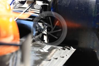 World © Octane Photographic Ltd. Formula 1 – Canadian GP. Scrutineering. McLaren MCL34. Circuit de Gilles Villeneuve, Montreal, Canada. Thursday 6th June 2019.