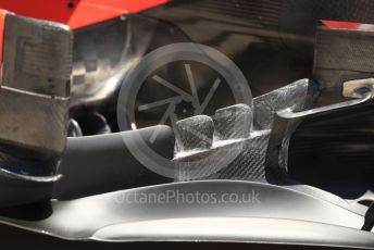 World © Octane Photographic Ltd. Formula 1 – Canadian GP. Scrutineering. Scuderia Ferrari SF90. Circuit de Gilles Villeneuve, Montreal, Canada. Thursday 6th June 2019.