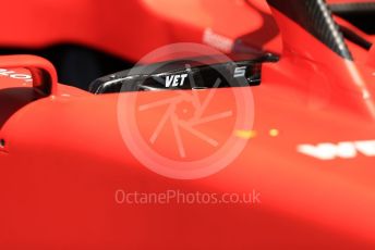 World © Octane Photographic Ltd. Formula 1 – Canadian GP. Scrutineering. Scuderia Ferrari SF90. Circuit de Gilles Villeneuve, Montreal, Canada. Thursday 6th June 2019.