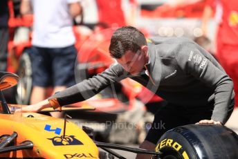 World © Octane Photographic Ltd. Formula 1 – Canadian GP. Scrutineering. McLaren MCL34. Circuit de Gilles Villeneuve, Montreal, Canada. Thursday 6th June 2019.