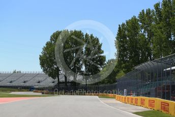 World © Octane Photographic Ltd. Formula 1 – Canadian GP. Track.. Circuit de Gilles Villeneuve, Montreal, Canada. Thursday 6th June 2019.