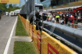 World © Octane Photographic Ltd. Formula 1 – Canadian GP. Pitlane. Rough pitwall. Circuit de Gilles Villeneuve, Montreal, Canada. Thursday 6th June 2019.