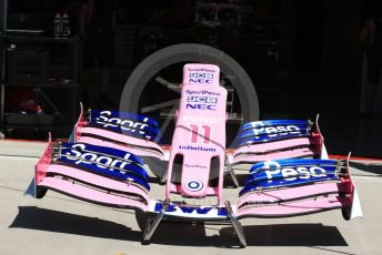 World © Octane Photographic Ltd. Formula 1 – Canadian GP. Pitlane. SportPesa Racing Point RP19 . Circuit de Gilles Villeneuve, Montreal, Canada. Thursday 6th June 2019.