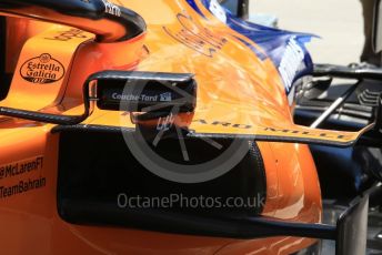 World © Octane Photographic Ltd. Formula 1 – Canadian GP. Scrutineering. McLaren MCL34. Circuit de Gilles Villeneuve, Montreal, Canada. Thursday 6th June 2019.