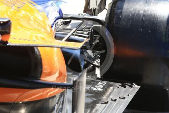 World © Octane Photographic Ltd. Formula 1 – Canadian GP. Scrutineering. McLaren MCL34. Circuit de Gilles Villeneuve, Montreal, Canada. Thursday 6th June 2019.