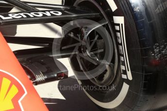 World © Octane Photographic Ltd. Formula 1 – Canadian GP. Scrutineering. Scuderia Ferrari SF90l. Circuit de Gilles Villeneuve, Montreal, Canada. Thursday 6th June 2019.