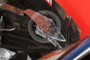 World © Octane Photographic Ltd. Formula 1 – Canadian GP. Scrutineering. Scuderia Ferrari SF90l. Circuit de Gilles Villeneuve, Montreal, Canada. Thursday 6th June 2019.