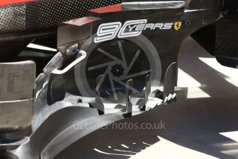 World © Octane Photographic Ltd. Formula 1 – Canadian GP. Scrutineering. Scuderia Ferrari SF90l. Circuit de Gilles Villeneuve, Montreal, Canada. Thursday 6th June 2019.