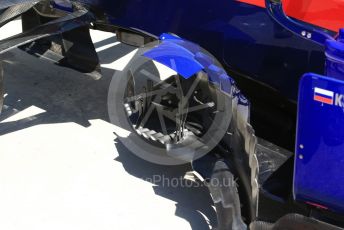 World © Octane Photographic Ltd. Formula 1 – Canadian GP. Scrutineering. Scuderia Toro Rosso STR14t. Circuit de Gilles Villeneuve, Montreal, Canada. Thursday 6th June 2019.