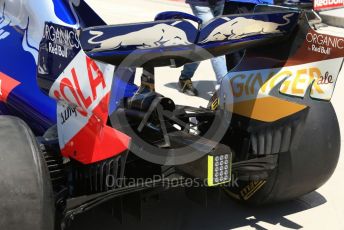 World © Octane Photographic Ltd. Formula 1 – Canadian GP. Scrutineering. Scuderia Toro Rosso STR14t. Circuit de Gilles Villeneuve, Montreal, Canada. Thursday 6th June 2019.