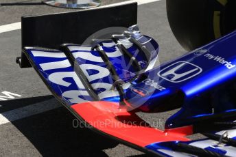 World © Octane Photographic Ltd. Formula 1 – Canadian GP. Scrutineering. Scuderia Toro Rosso STR14t. Circuit de Gilles Villeneuve, Montreal, Canada. Thursday 6th June 2019.
