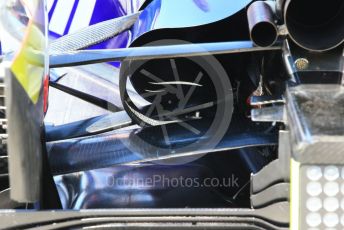 World © Octane Photographic Ltd. Formula 1 – Canadian GP. Scrutineering. Scuderia Toro Rosso STR14t. Circuit de Gilles Villeneuve, Montreal, Canada. Thursday 6th June 2019.