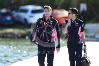 World © Octane Photographic Ltd. Formula 1 - Canadian GP. Paddock. Andy Stevenson – Sporting Director at SportPesa Racing Point. Circuit de Gilles Villeneuve, Montreal, Canada. Saturday 8th June 2019.