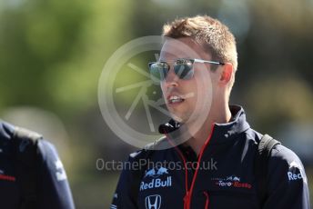 World © Octane Photographic Ltd. Formula 1 – Canadian GP. Paddock. Scuderia Toro Rosso STR14 – Daniil Kvyat. Circuit de Gilles Villeneuve, Montreal, Canada. Saturday 8th June 2019.