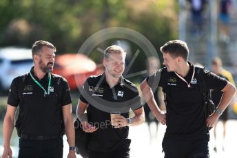 World © Octane Photographic Ltd. Formula 1 – Canadian GP. Paddock. Rich Energy Haas F1 Team VF19 – Kevin Magnussen. Circuit de Gilles Villeneuve, Montreal, Canada. Saturday 8th June 2019.