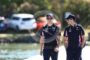 World © Octane Photographic Ltd. Formula 1 – Canadian GP. Paddock. SportPesa Racing Point RP19 – Lance Stroll. Circuit de Gilles Villeneuve, Montreal, Canada. Saturday 8th June 2019.