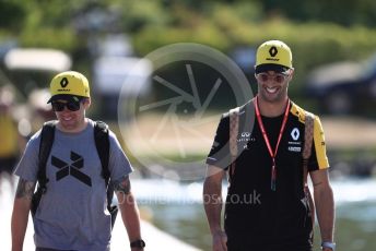 World © Octane Photographic Ltd. Formula 1 – Canadian GP. Paddock. Renault Sport F1 Team RS19 – Daniel Ricciardo. Circuit de Gilles Villeneuve, Montreal, Canada. Sunday 9th June 2019.