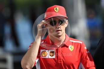World © Octane Photographic Ltd. Formula 1 – Canadian GP. Paddock. Scuderia Ferrari SF90 – Charles Leclerc. Circuit de Gilles Villeneuve, Montreal, Canada. Sunday 9th June 2019.