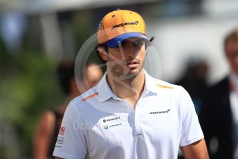 World © Octane Photographic Ltd. Formula 1 – Canadian GP. Paddock. McLaren MCL34 – Carlos Sainz. Circuit de Gilles Villeneuve, Montreal, Canada. Sunday 9th June 2019.