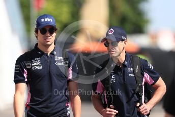 World © Octane Photographic Ltd. Formula 1 – Canadian GP. Paddock. SportPesa Racing Point RP19 – Lance Stroll. Circuit de Gilles Villeneuve, Montreal, Canada. Sunday 9th June 2019.