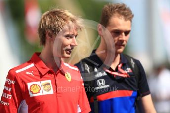 World © Octane Photographic Ltd. Formula 1 - Canadian GP. Paddock. Brendon Hartley – Scuderia Ferrari test and simulator driver. Circuit de Gilles Villeneuve, Montreal, Canada. Sunday 9th June 2019.