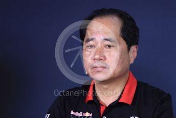 World © Octane Photographic Ltd. Formula 1 - Canadian GP – Friday FIA Team Press Conference. Toyoharu Tanube - Honda Performance Development (HPD) Senior Manager. Circuit de Gilles Villeneuve, Montreal, Canada. Friday 7th June 2019.