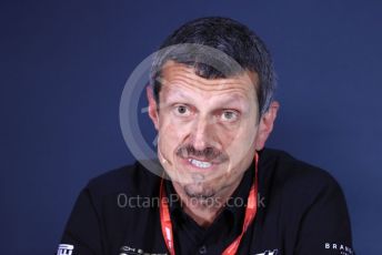 World © Octane Photographic Ltd. Formula 1 - Canadian GP – Friday FIA Team Press Conference. Guenther Steiner  - Team Principal of Rich Energy Haas F1 Team. Circuit de Gilles Villeneuve, Montreal, Canada. Friday 7th June 2019.
