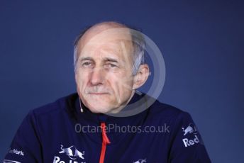 World © Octane Photographic Ltd. Formula 1 - Canadian GP – Friday FIA Team Press Conference. Franz Tost – Team Principal of Scuderia Toro Rosso. Circuit de Gilles Villeneuve, Montreal, Canada. Friday 7th June 2019.