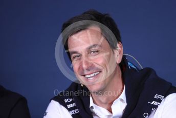 World © Octane Photographic Ltd. Formula 1 - Canadian GP – Friday FIA Team Press Conference. Toto Wolff - Executive Director & Head of Mercedes - Benz Motorsport. Circuit de Gilles Villeneuve, Montreal, Canada. Friday 7th June 2019.