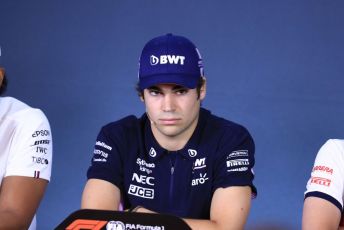 World © Octane Photographic Ltd. Formula 1 – Canadian GP. FIA Drivers Press Conference. SportPesa Racing Point RP19 – Lance Stroll. Circuit de Gilles Villeneuve, Montreal, Canada. Thursday 6th June 2019.