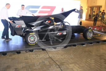 World © Octane Photographic Ltd. Formula 1 – Abu Dhabi GP - Paddock. 2019 FIA F3 car lauch. Yas Marina Circuit, Abu Dhabi. Thursday 22nd November 2018.