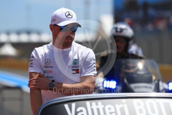 World © Octane Photographic Ltd. Formula 1 – French GP. Drivers Parade. Mercedes AMG Petronas Motorsport AMG F1 W10 EQ Power+ - Valtteri Bottas. Paul Ricard Circuit, La Castellet, France. Sunday 23rd June 2019.