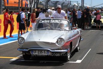 World © Octane Photographic Ltd. Formula 1 – French GP. Drivers Parade. McLaren MCL34 – Carlos Sainz. Paul Ricard Circuit, La Castellet, France. Sunday 23rd June 2019.
