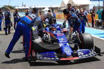 World © Octane Photographic Ltd. Formula 1 – French GP. Grid. Scuderia Toro Rosso STR14 – Alexander Albon. Paul Ricard Circuit, La Castellet, France. Sunday 23rd June 2019.