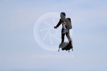 World © Octane Photographic Ltd. Formula 1 – French GP. Grid. Atmosphere - Hover man. Paul Ricard Circuit, La Castellet, France. Sunday 23rd June 2019.