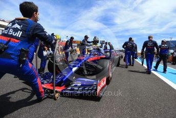 World © Octane Photographic Ltd. Formula 1 – French GP. Grid. Scuderia Toro Rosso STR14 – Alexander Albon. Paul Ricard Circuit, La Castellet, France. Sunday 23rd June 2019.