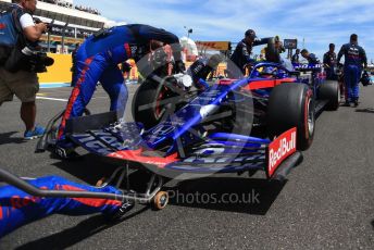 World © Octane Photographic Ltd. Formula 1 – French GP. Grid. Scuderia Toro Rosso STR14 – Alexander Albon. Paul Ricard Circuit, La Castellet, France. Sunday 23rd June 2019.