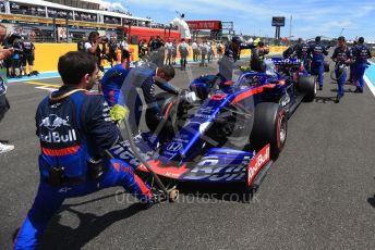 World © Octane Photographic Ltd. Formula 1 – French GP. Grid. Scuderia Toro Rosso STR14 – Alexander Albon. Paul Ricard Circuit, La Castellet, France. Sunday 23rd June 2019.