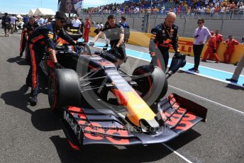 World © Octane Photographic Ltd. Formula 1 – French GP. Grid. Aston Martin Red Bull Racing RB15 – Pierre Gasly. Paul Ricard Circuit, La Castellet, France. Sunday 23rd June 2019.