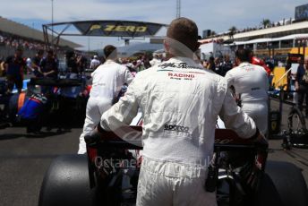 World © Octane Photographic Ltd. Formula 1 – French GP. Grid. Alfa Romeo Racing C38 – Antonio Giovinazzi. Paul Ricard Circuit, La Castellet, France. Sunday 23rd June 2019.