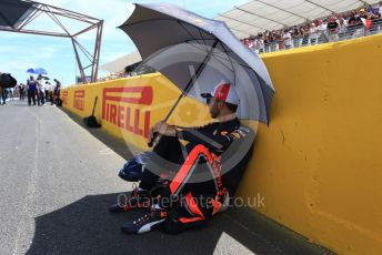 World © Octane Photographic Ltd. Formula 1 – French GP. Grid. Aston Martin Red Bull Racing RB15 – Pierre Gasly. Paul Ricard Circuit, La Castellet, France. Sunday 23rd June 2019.