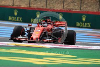 World © Octane Photographic Ltd. Formula 1 – French GP. Practice 1. Scuderia Ferrari SF90 – Sebastian Vettel. Paul Ricard Circuit, La Castellet, France. Friday 21st June 2019.